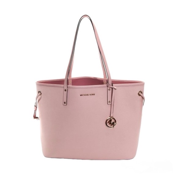 Michael Kors Handbags - Michael Kors Arden Large Pebbled Leather Tote Bag in the "Powder Blush" shade